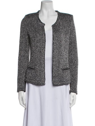 Iro Tweed Pattern Evening Jacket