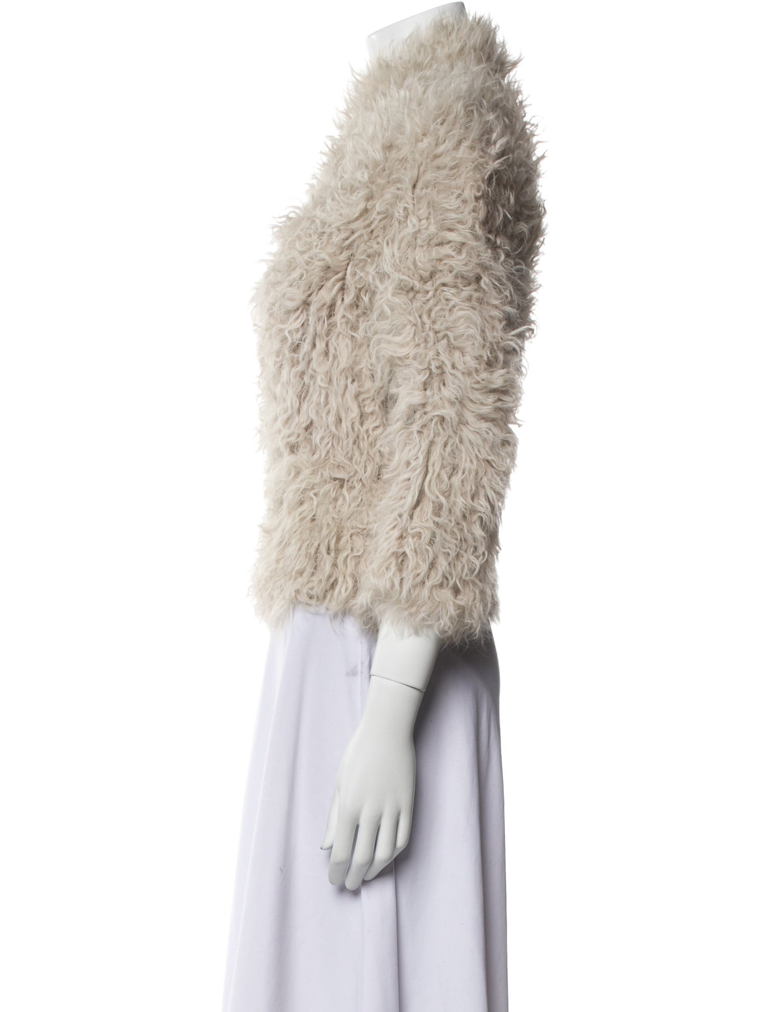 Iro Shearling Faux Fur Jacket