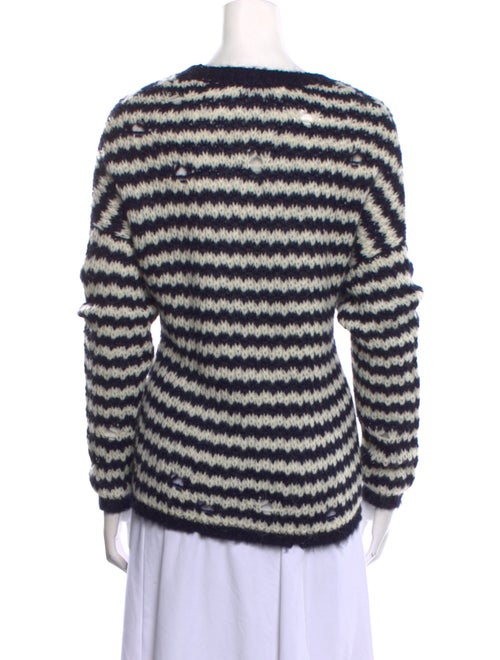 Iro Striped Scoop Neck Sweater