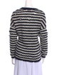 Iro Striped Scoop Neck Sweater