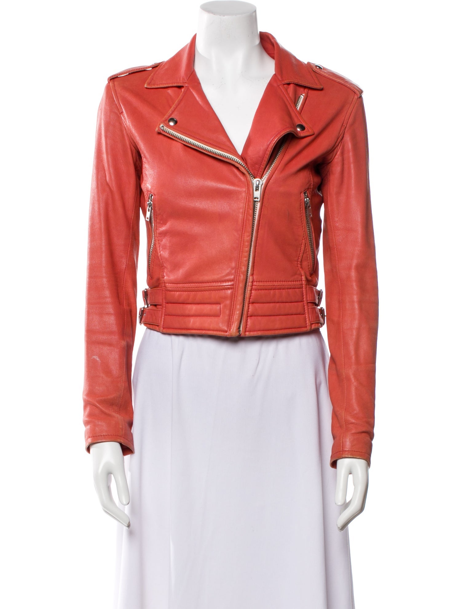 Iro Lamb Leather Biker Jacket