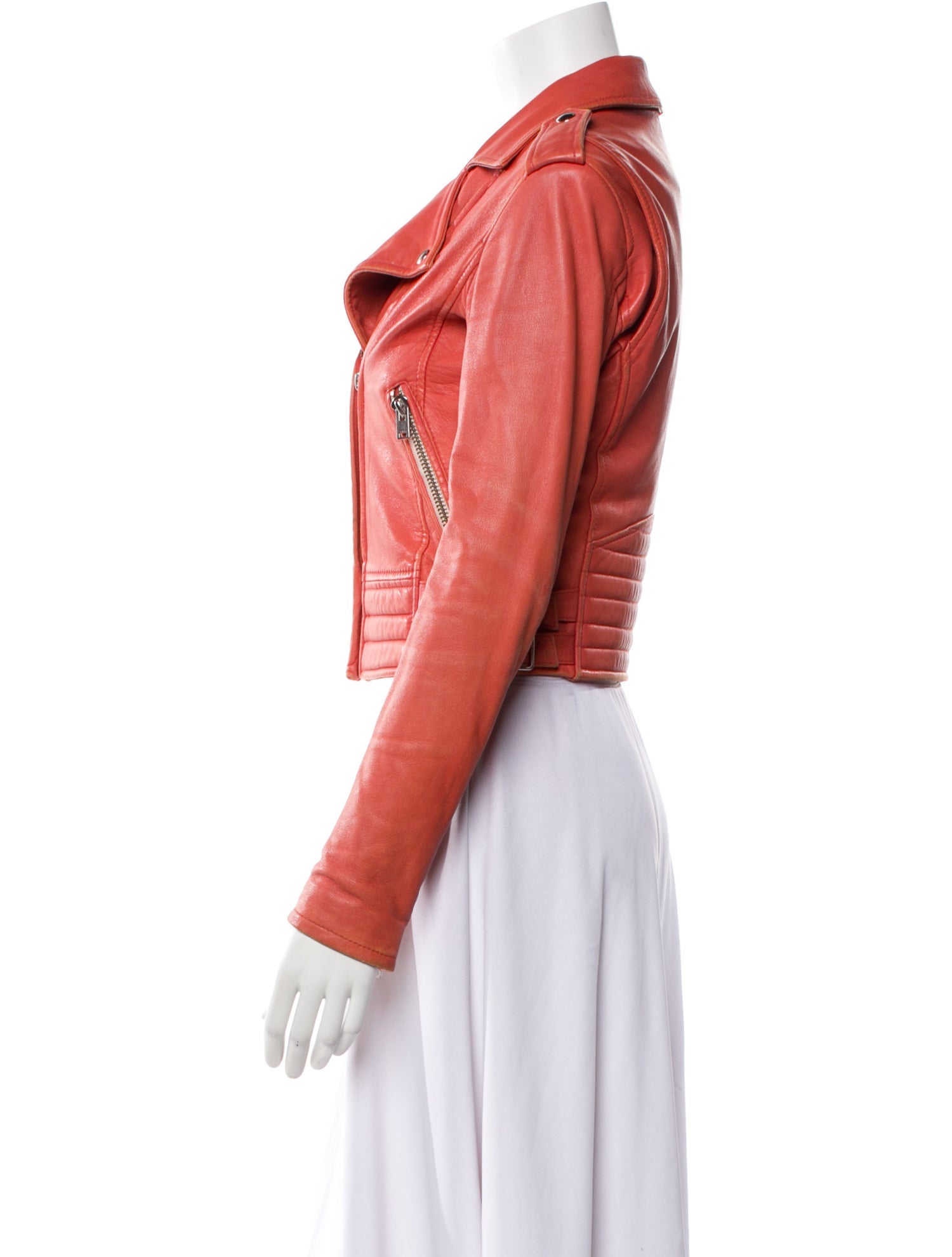 Iro Lamb Leather Biker Jacket