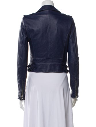Iro Lamb Leather Biker Jacket
