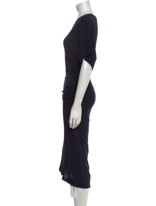 Iro Scoop Neck Midi Length Dress