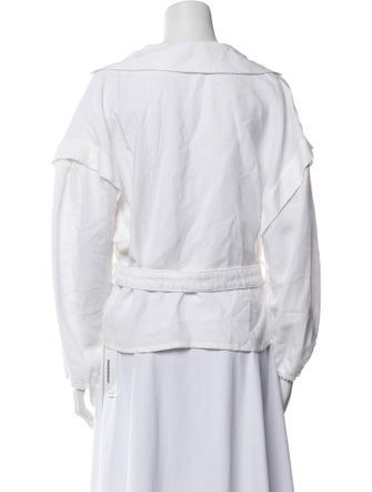 Iro V-Neck Long Sleeve Blouse