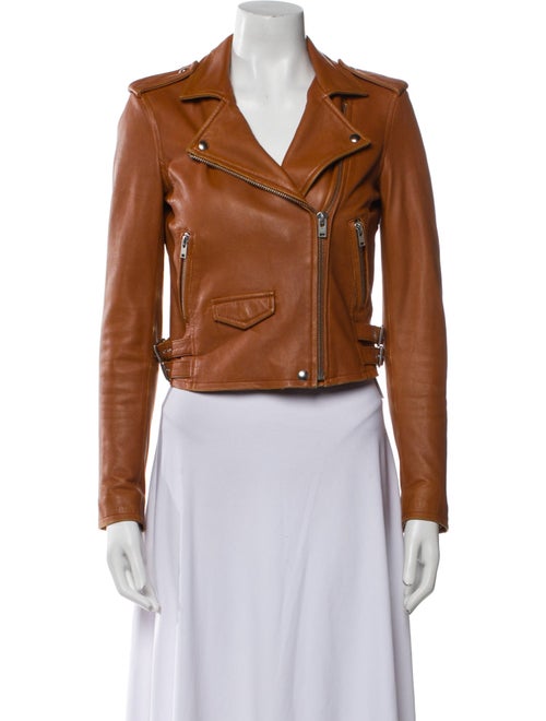 Iro Lamb Leather Biker Jacket