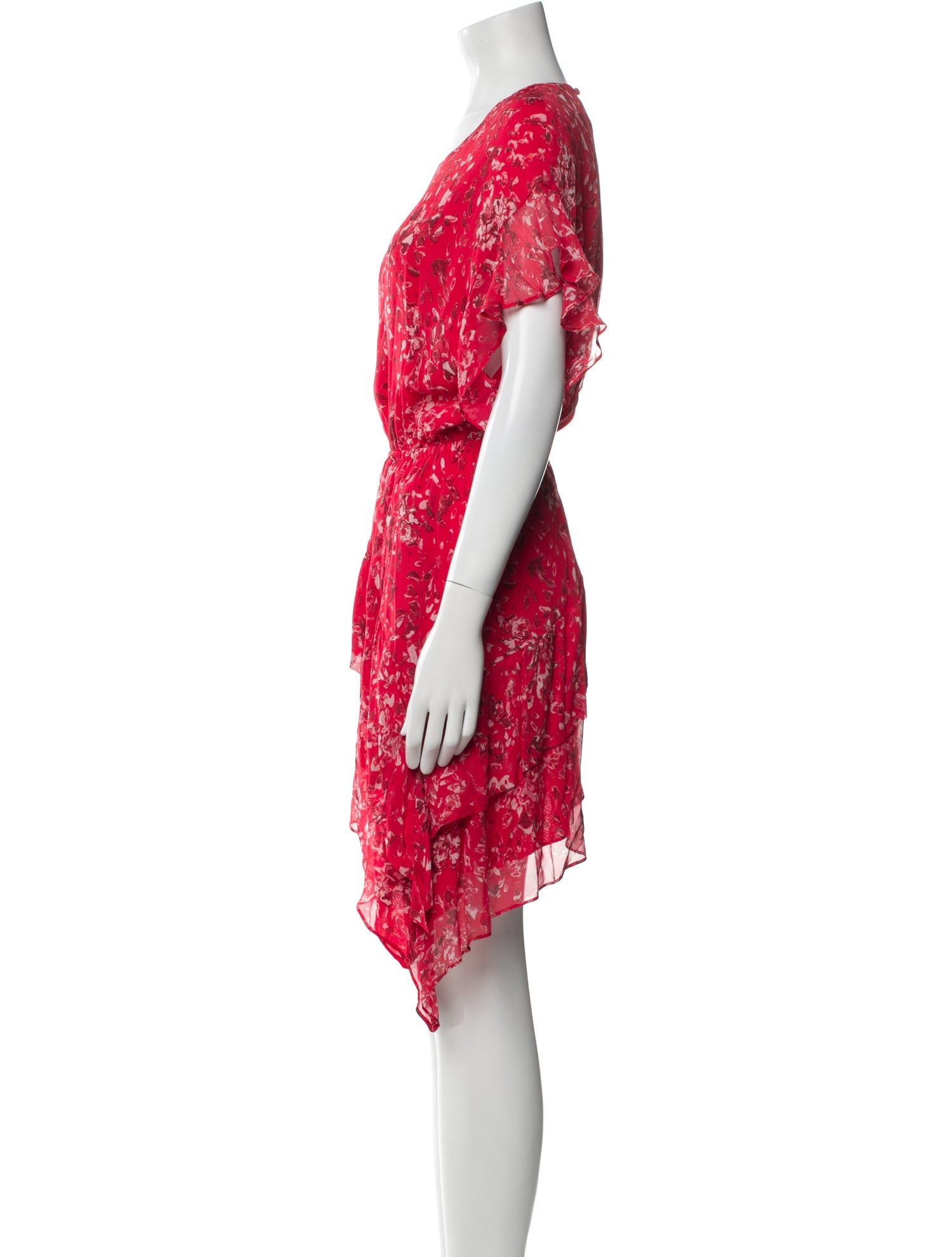 Iro Floral Print Knee-Length Dress