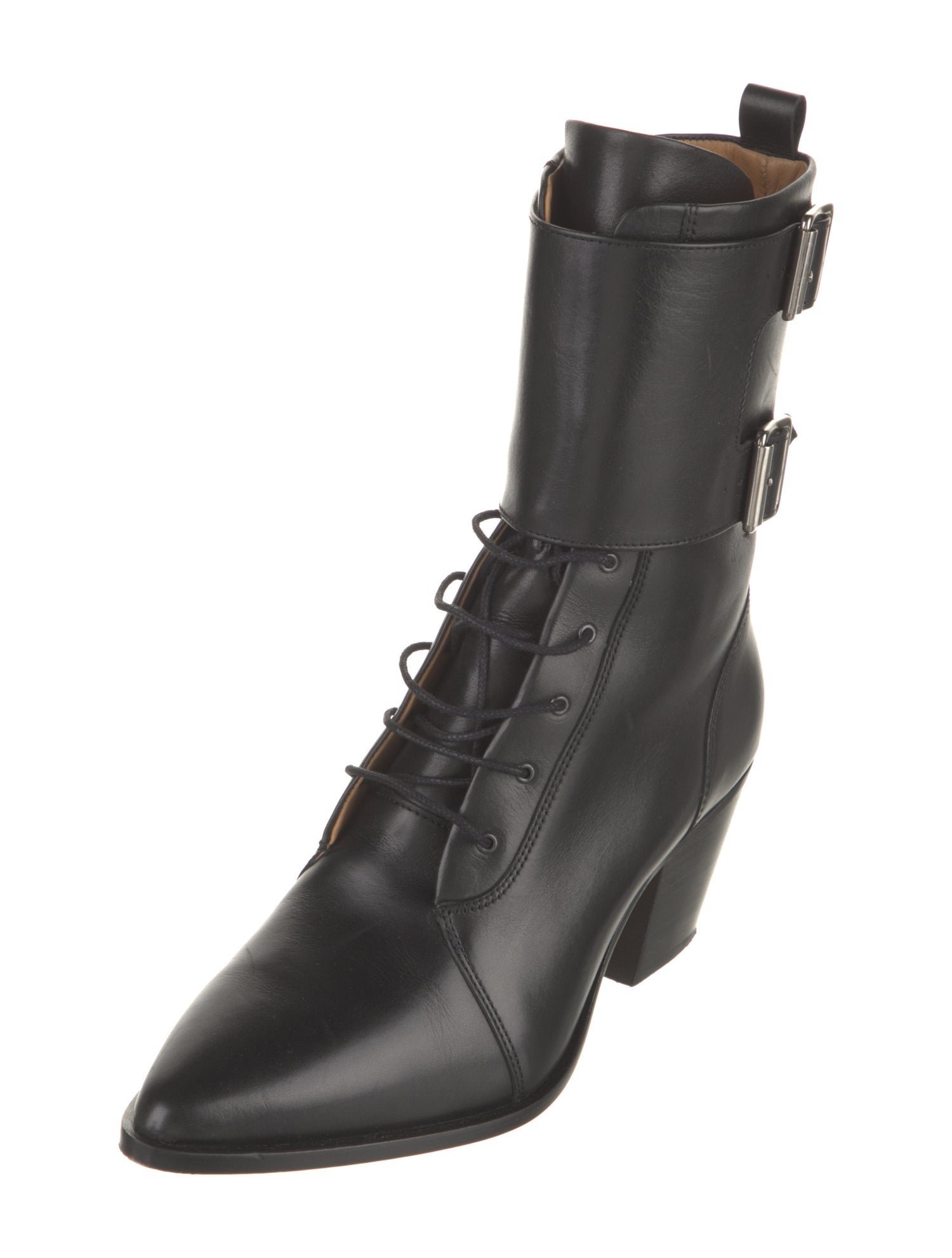 Iro Leather Lace-Up Boots