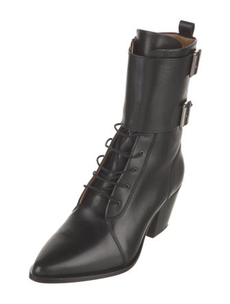 Iro Leather Lace-Up Boots