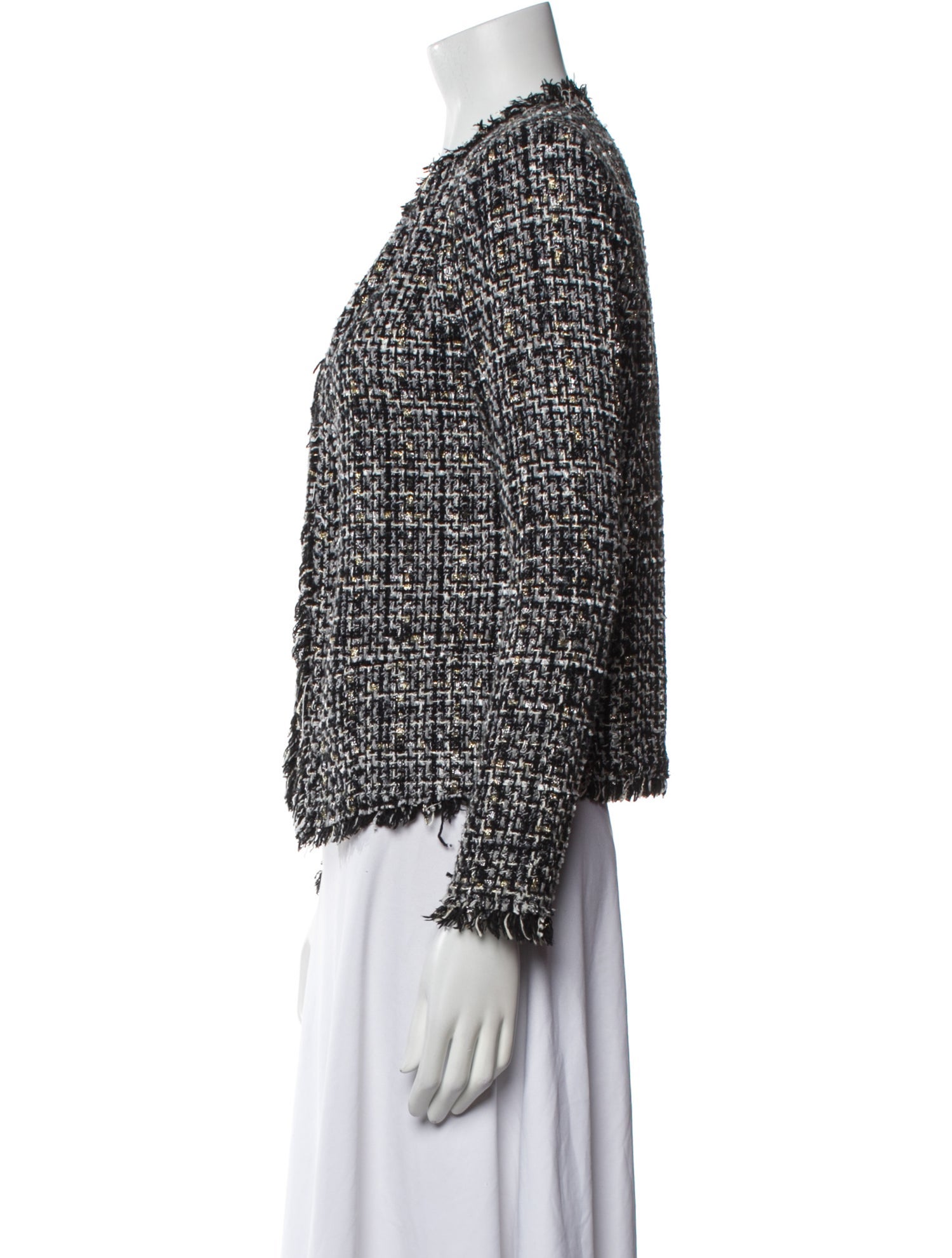 Iro Tweed Pattern Jacket