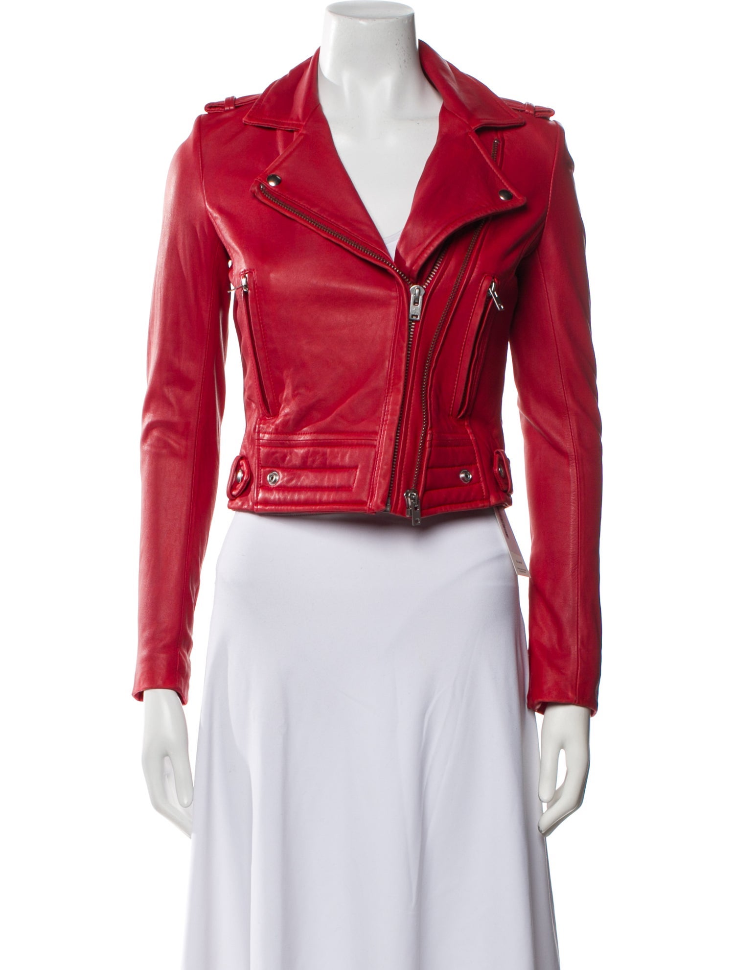 Iro Lamb Leather Biker Jacket