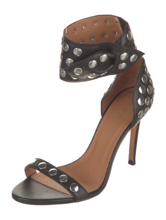 Iro Leather Studded Accents Sandals