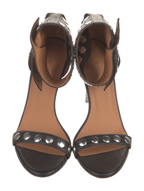 Iro Leather Studded Accents Sandals