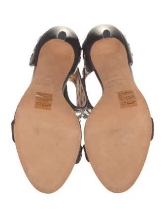 Iro Leather Studded Accents Sandals