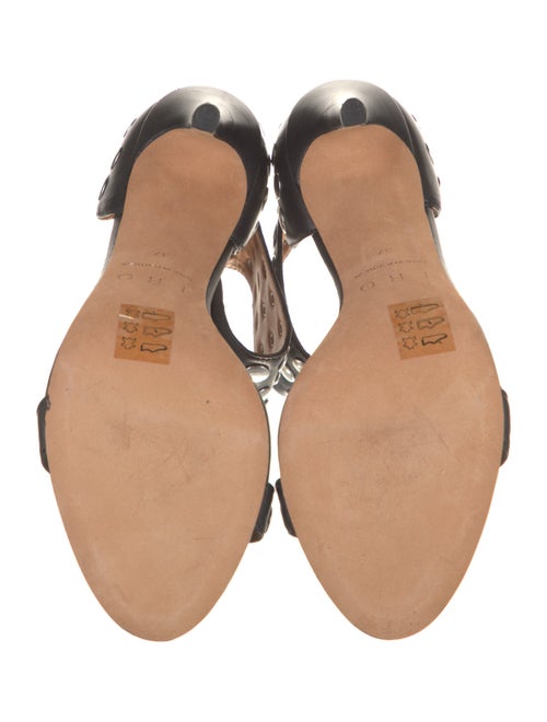 Iro Leather Studded Accents Sandals