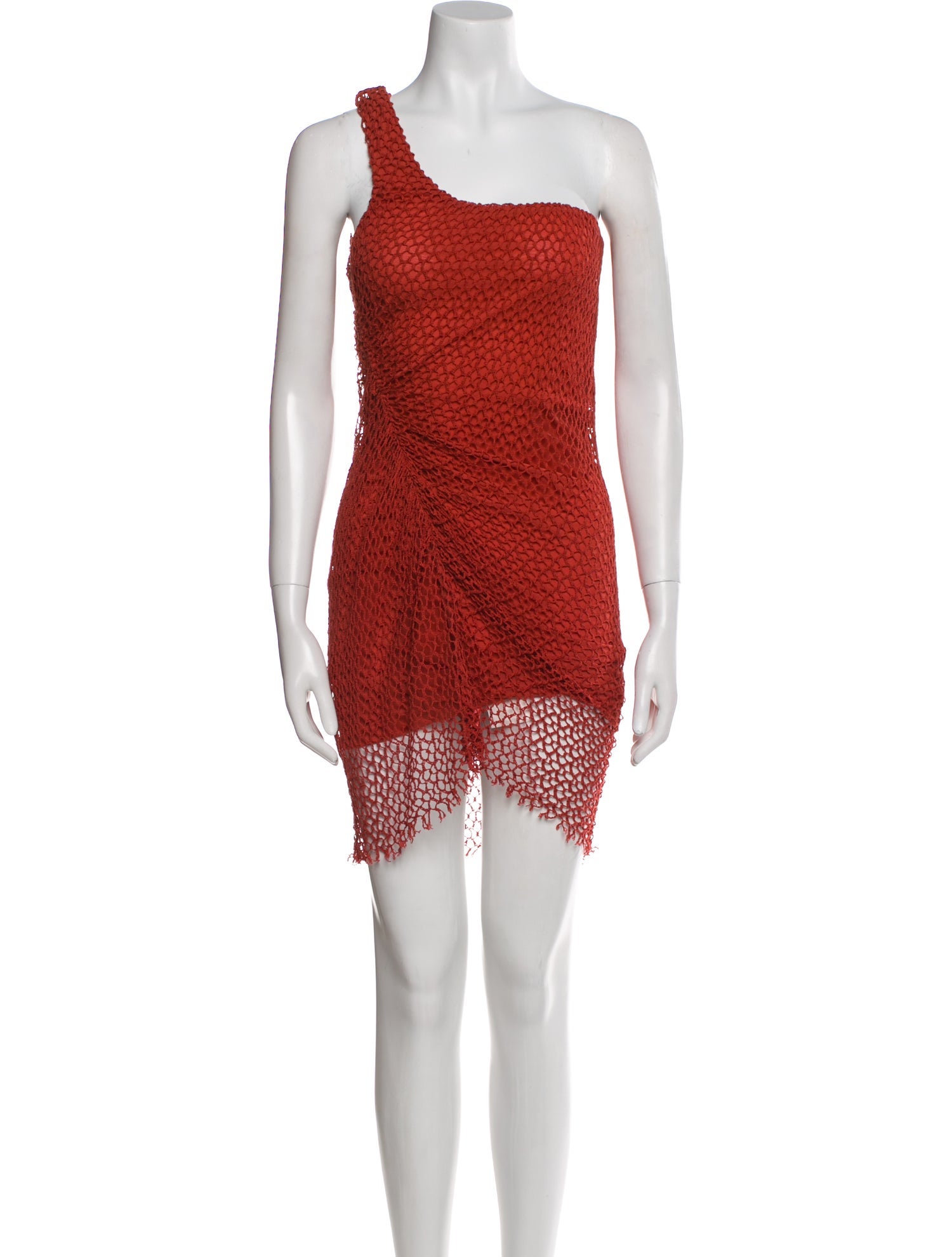 Iro One-Shoulder Mini Dress