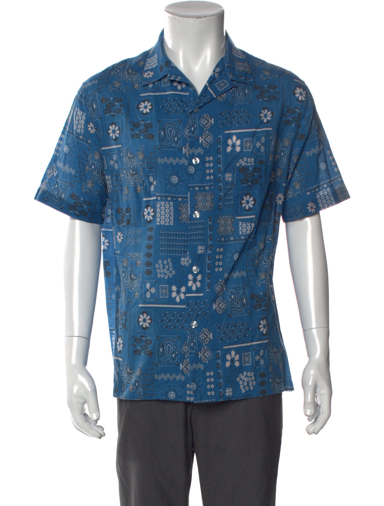 Iro Printed Short Sleeve Shirt