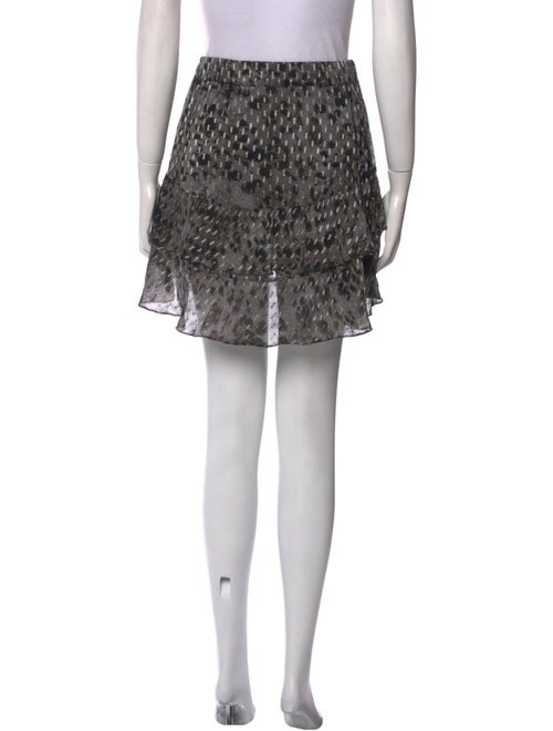 Iro Printed Mini Skirt