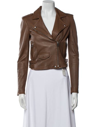Iro Lamb Leather Biker Jacket