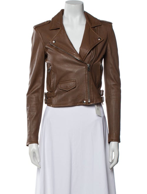 Iro Lamb Leather Biker Jacket