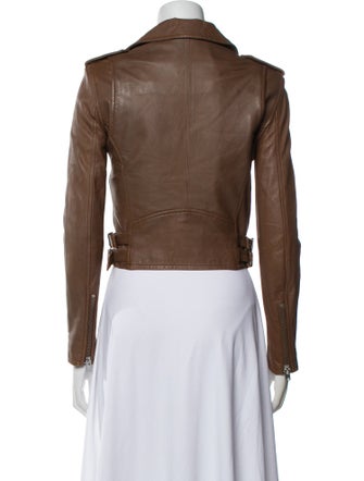 Iro Lamb Leather Biker Jacket