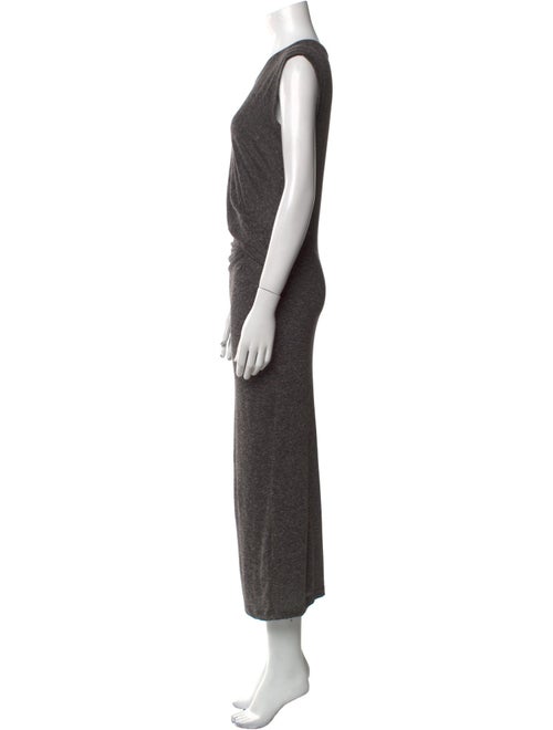 Iro Crew Neck Long Dress
