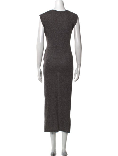 Iro Crew Neck Long Dress