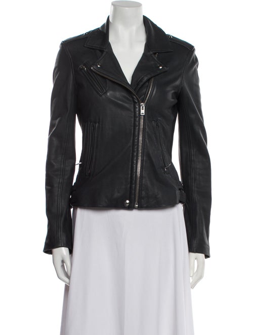 Iro Lamb Leather Biker Jacket