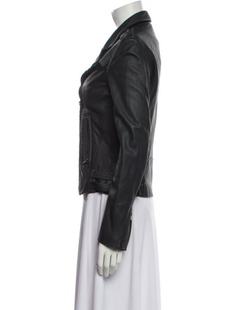Iro Lamb Leather Biker Jacket