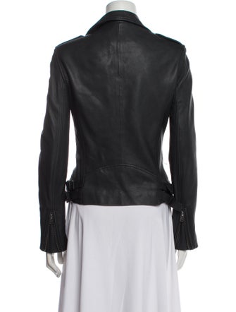 Iro Lamb Leather Biker Jacket
