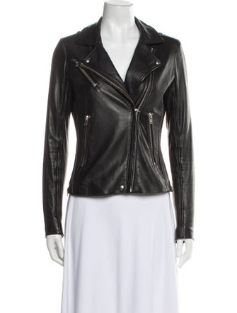 Iro Lamb Leather Biker Jacket