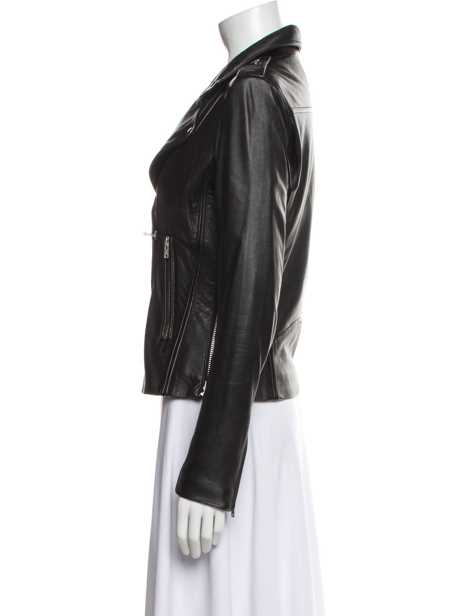Iro Lamb Leather Biker Jacket
