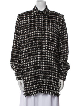 Iro Leopold Plaid Print Jacket
