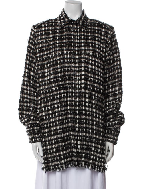 Iro Leopold Plaid Print Jacket