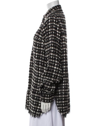 Iro Leopold Plaid Print Jacket