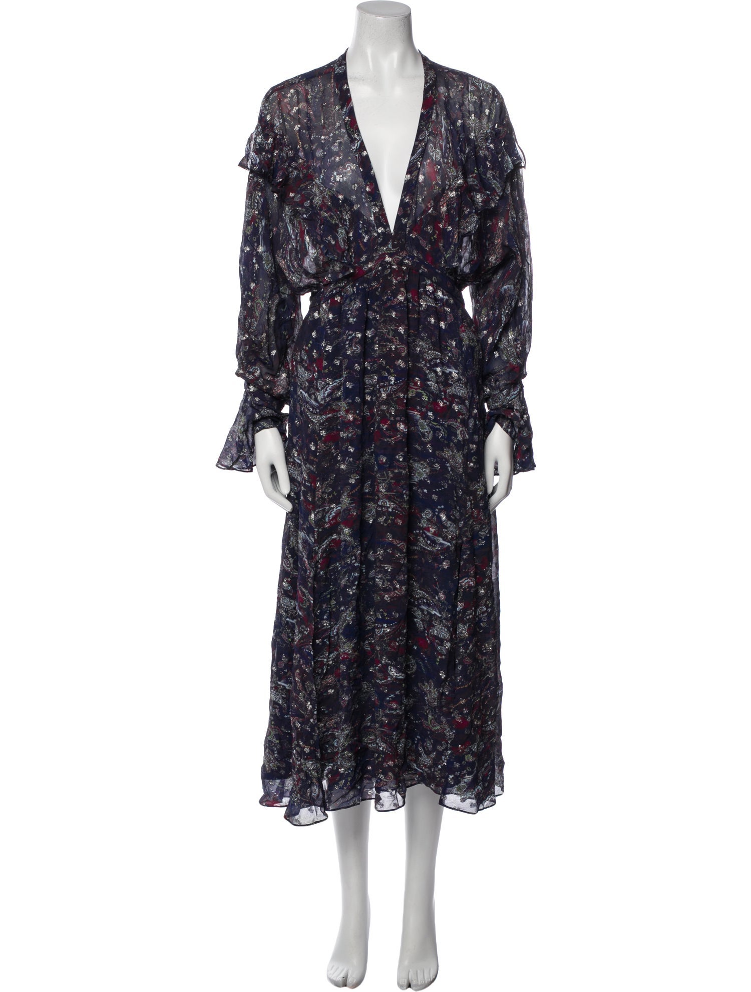 Iro Floral Print Long Dress