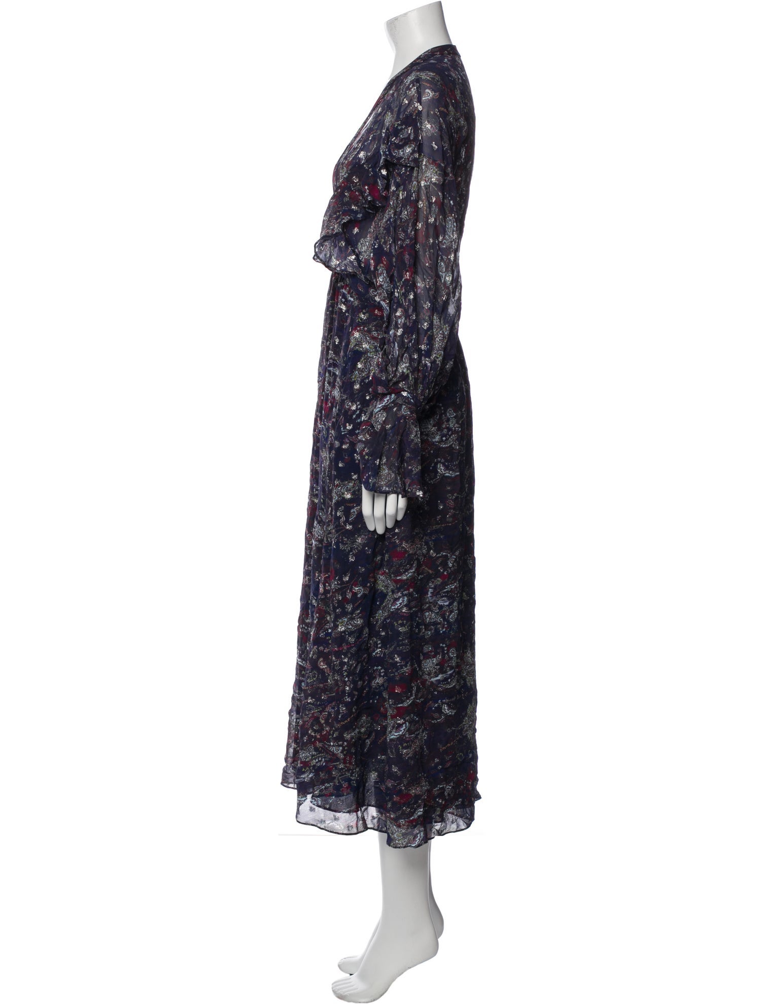 Iro Floral Print Long Dress