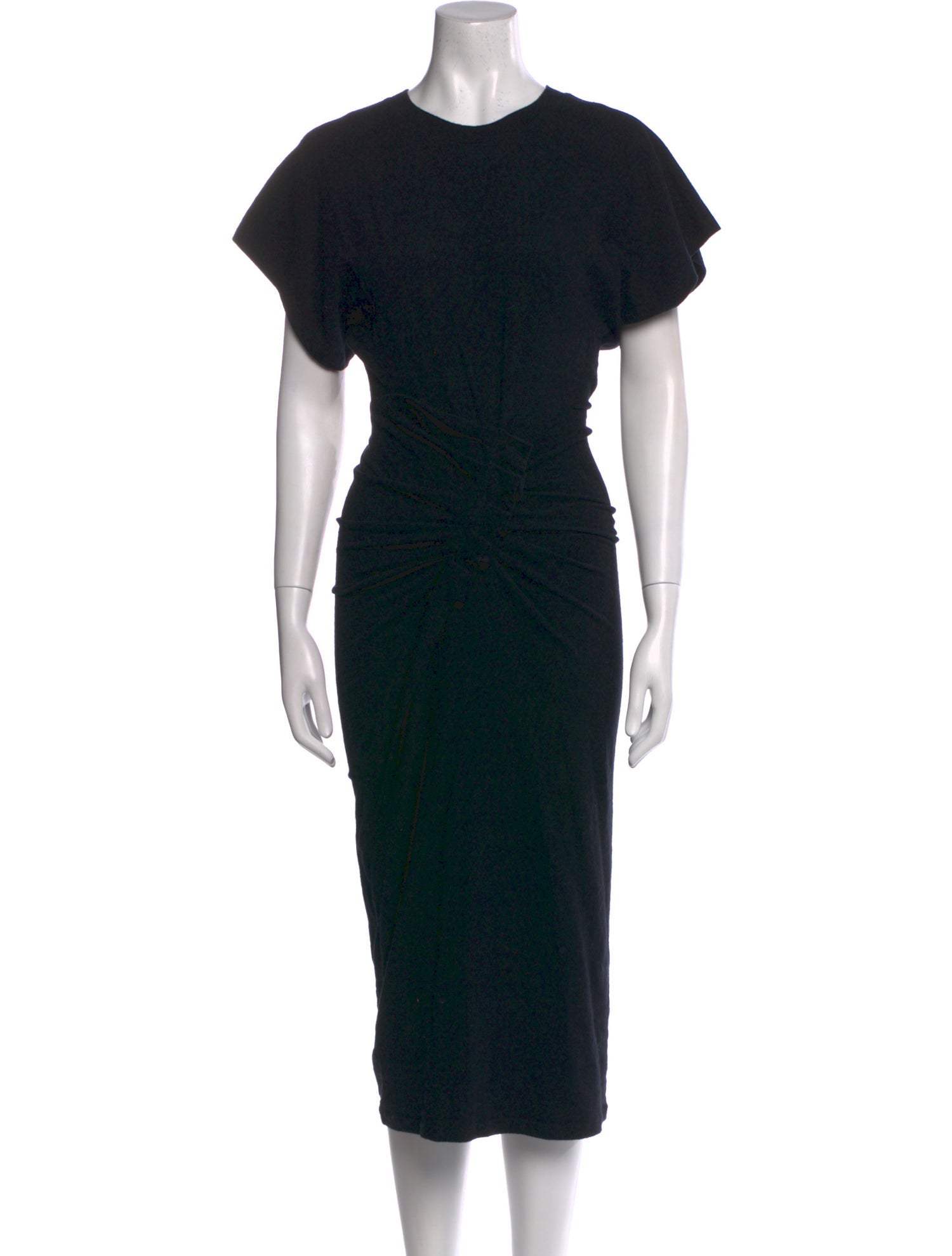 Iro Crew Neck Long Dress