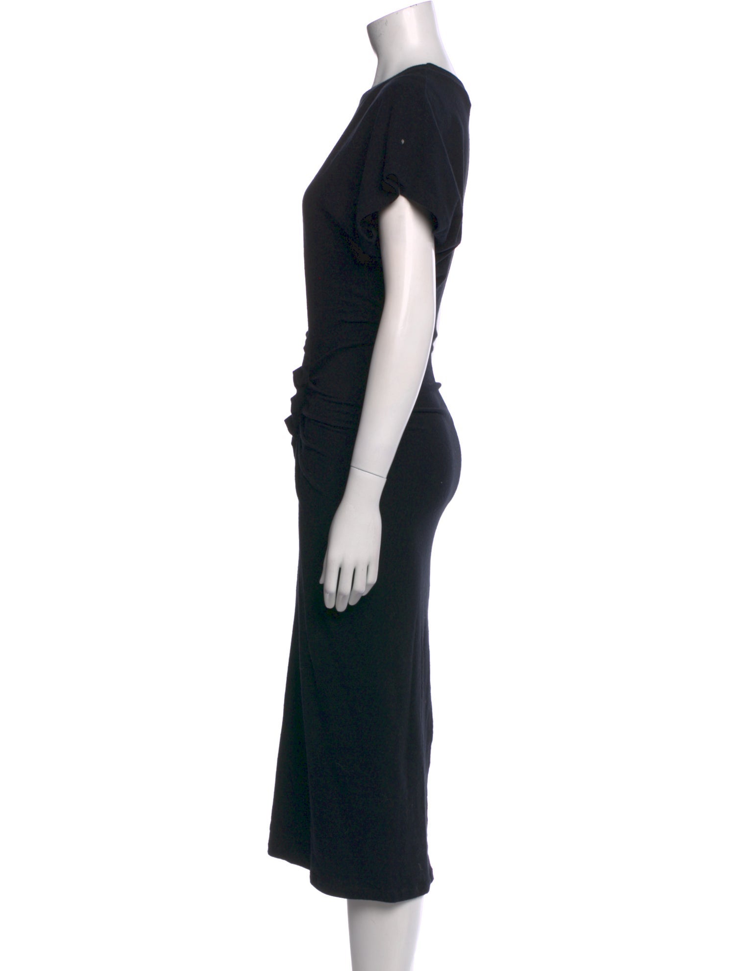 Iro Crew Neck Long Dress