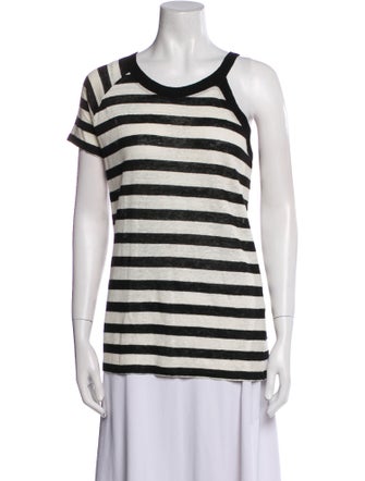 Iro Linen Striped Tank Top