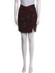 Iro Printed Mini Skirt