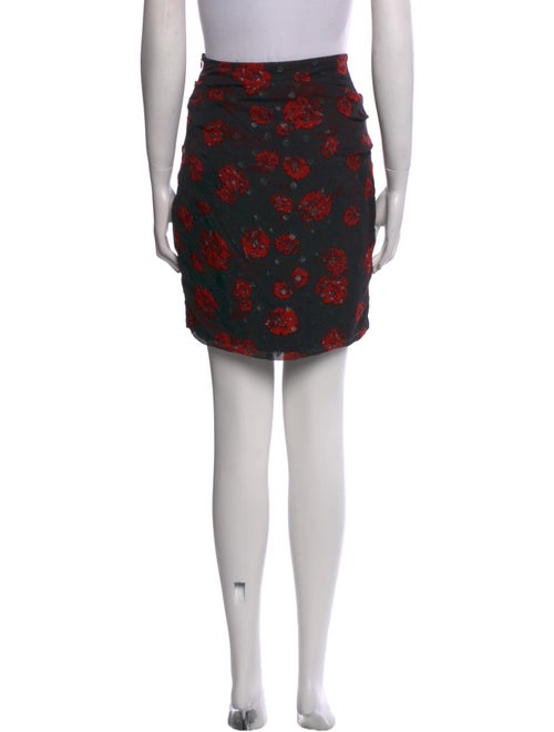 Iro Printed Mini Skirt