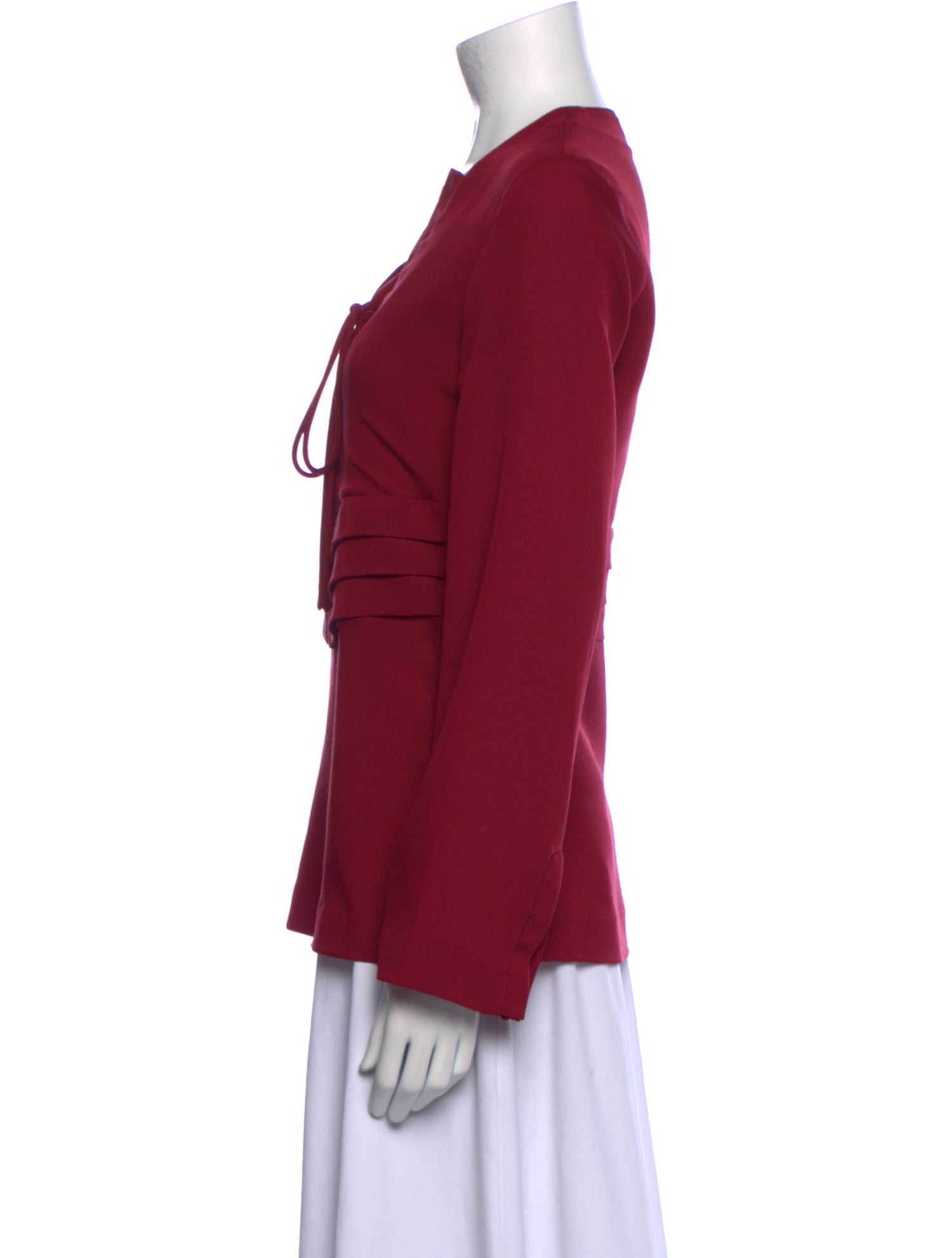 Iro V-Neck Long Sleeve Blouse