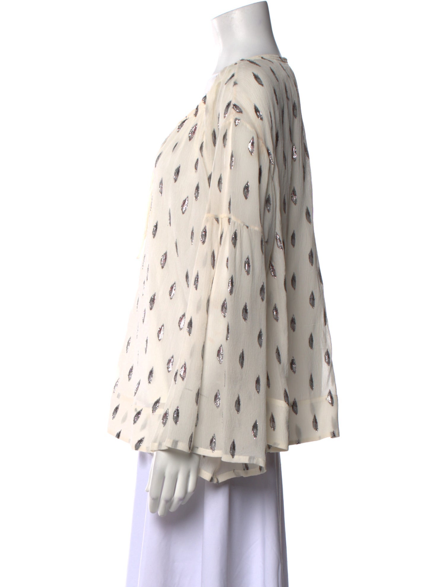 Iro Silk Printed Blouse