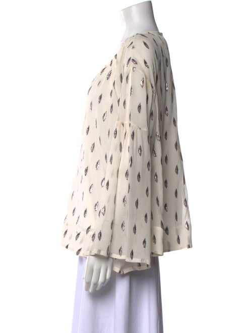 Iro Silk Printed Blouse