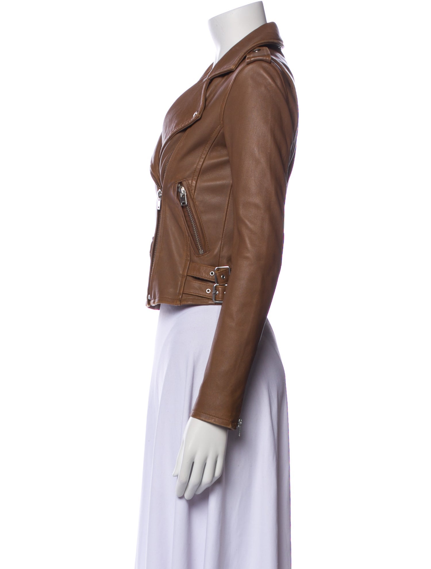 Iro Lamb Leather Biker Jacket