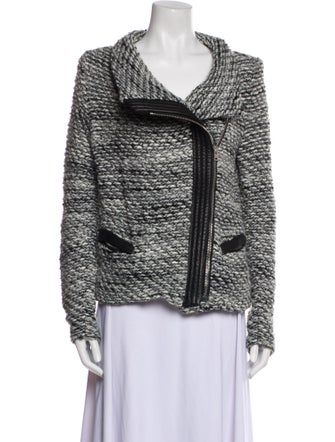 Iro Tweed Pattern Jacket