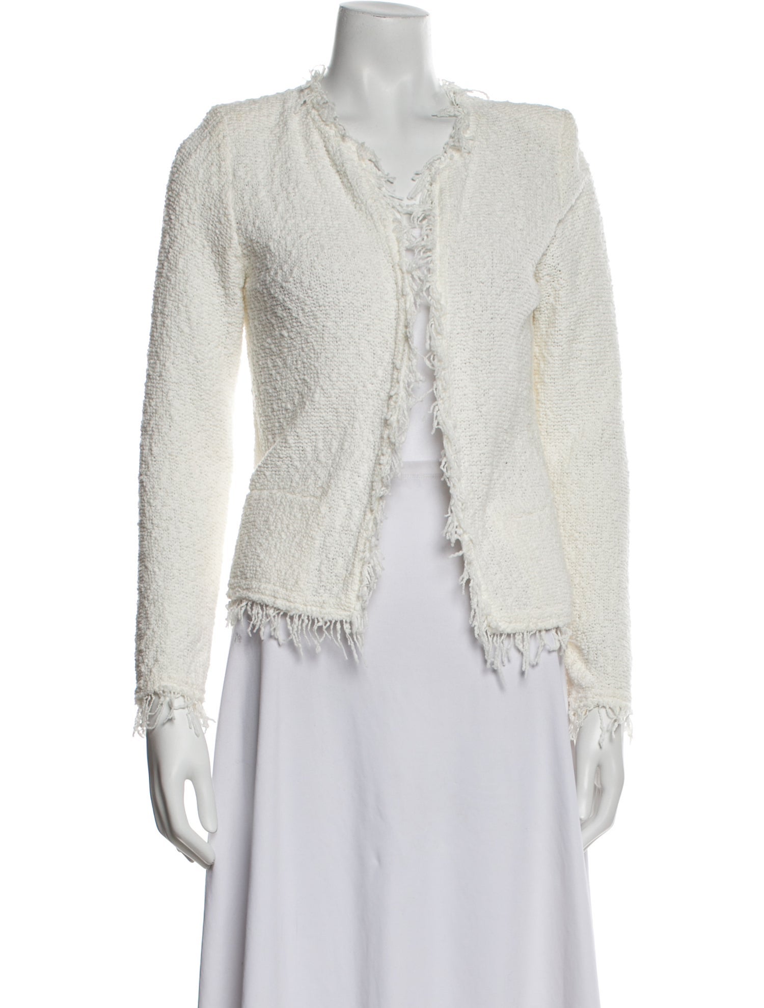 Iro Tweed Pattern Evening Jacket