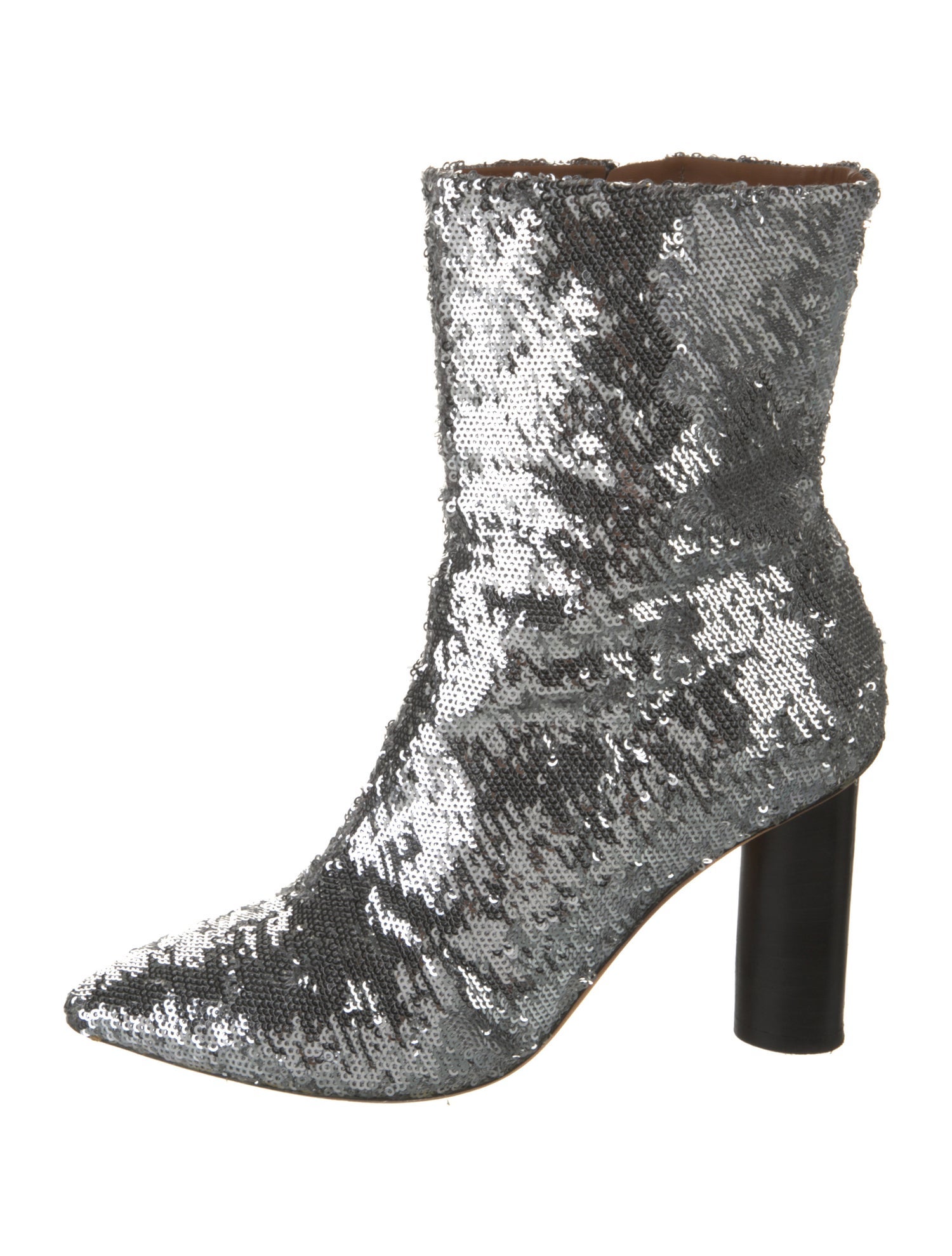 Iro Sequins Sequin Embellishments Combat Boots