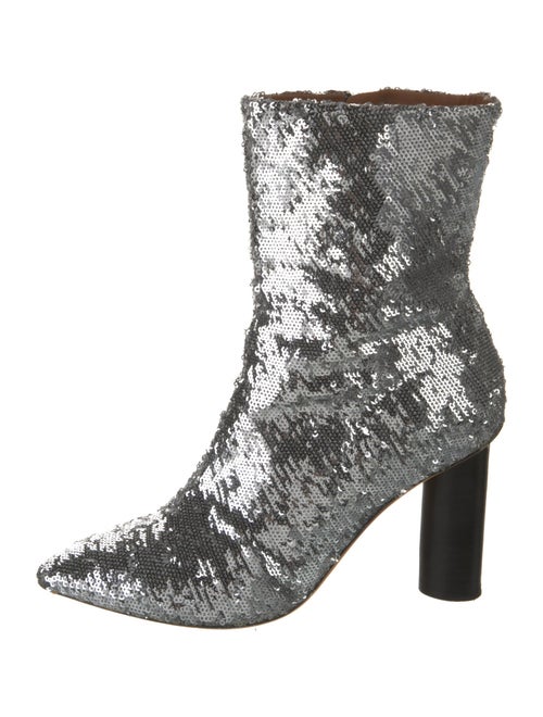 Iro Sequins Sequin Embellishments Combat Boots